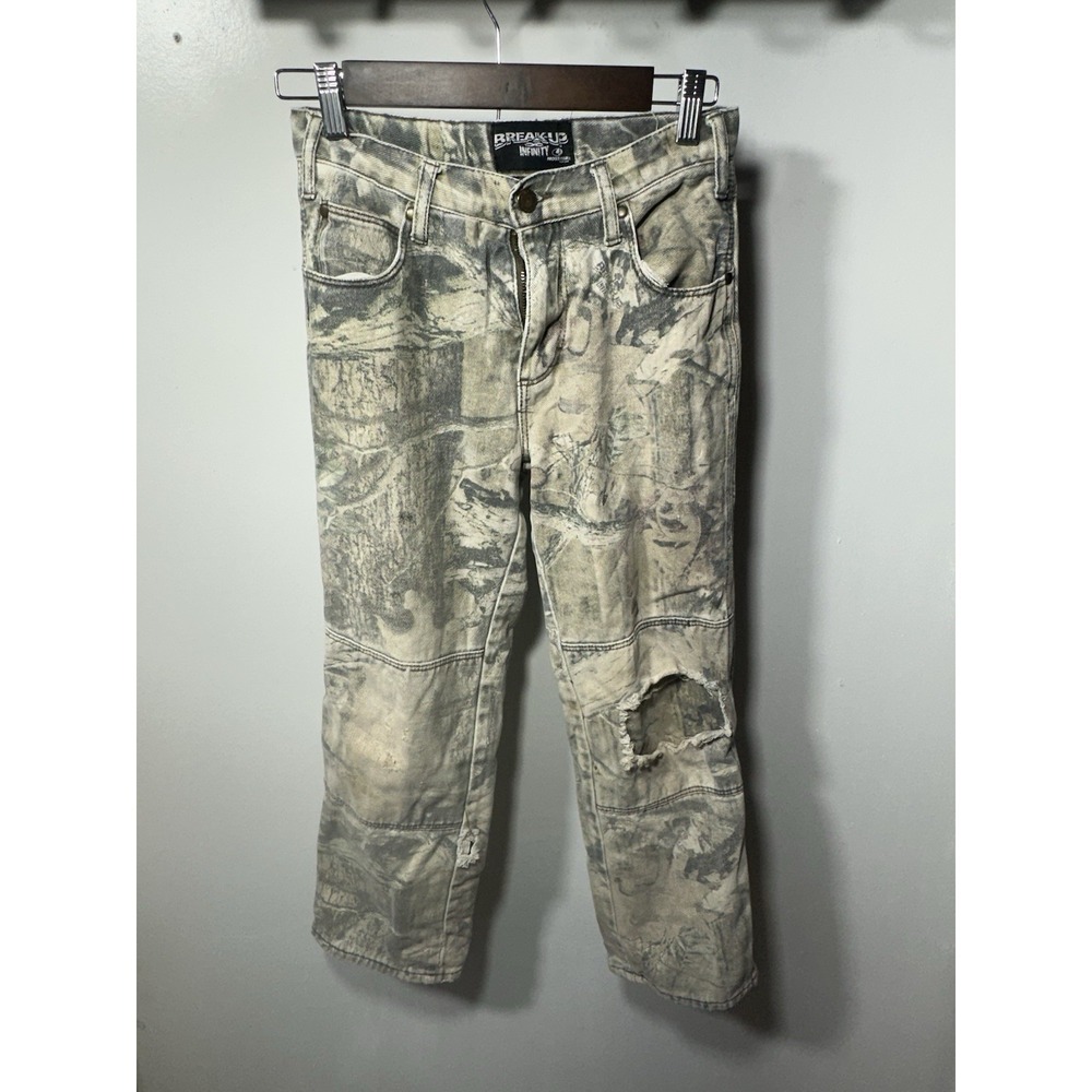 VTG Mossy Oak Camo Jeans Womens 14 Break-Up Infinity Hunt Hike